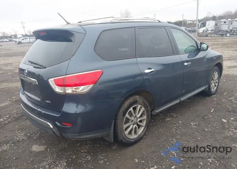 2016 Nissan Pathfinder S z USA, uszkodzony, nr VIN 5N1AR2MM8GC622210